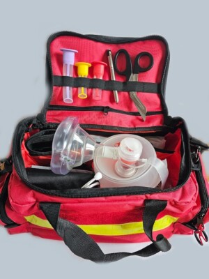 Notfalltasche M Basic gefüllt Responder Rettungsdienst Notfall Sanitäter Tasche