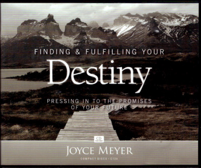 Finding & Fulfilling Your Destiny by Joyce Meyer 4 CD Audio Book - Free Shipping