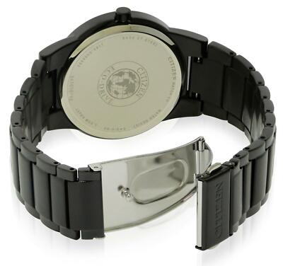 Citizen AU1065-58E Eco-Drive Axiom Series Stainless Steel Black