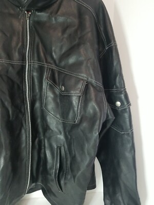 ワークス Sierra Pacific - rn#39209 100% polyurethane black jacket size XL