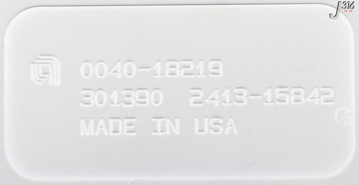 33166 APPLIED MATERIALS LASED, PEDESTAL, 200MM SNNF SML FLT 0040