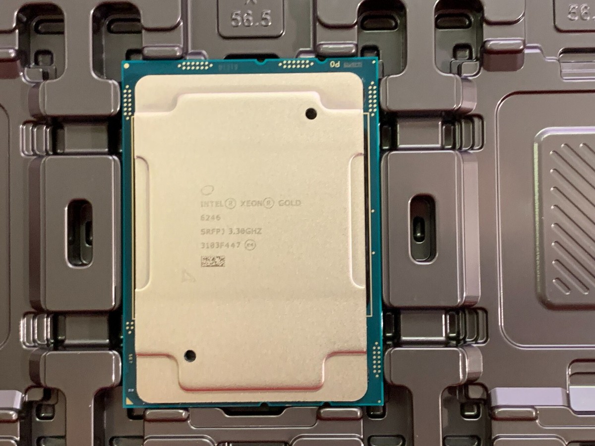Intel Xeon Gold 6246 3.3GHz 24.75M 12 Core FCLGA3647 CPU Intel Xeon Gold 6246 3.3GHz 24.75M 12 Core FCLGA3647 CPU