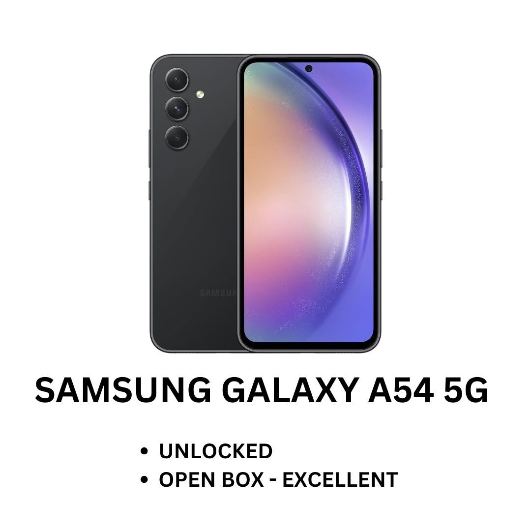 SAMSUNG Galaxy A54 5G - UNLOCKED OPEN BOX | eBay