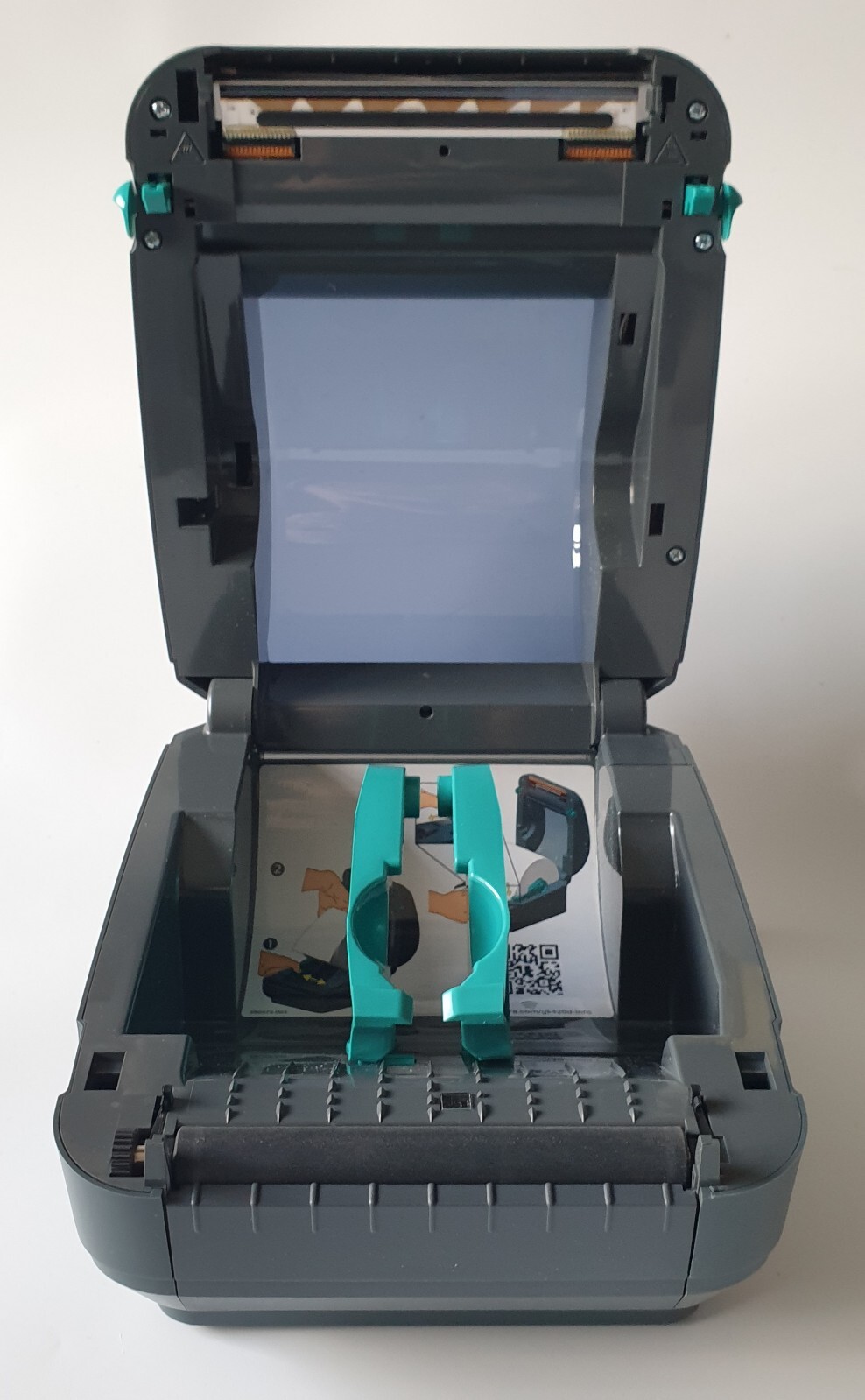 Zebra GK420d Thermal Label Printer with Power Supply USB 4x6" Labels 782 eBay