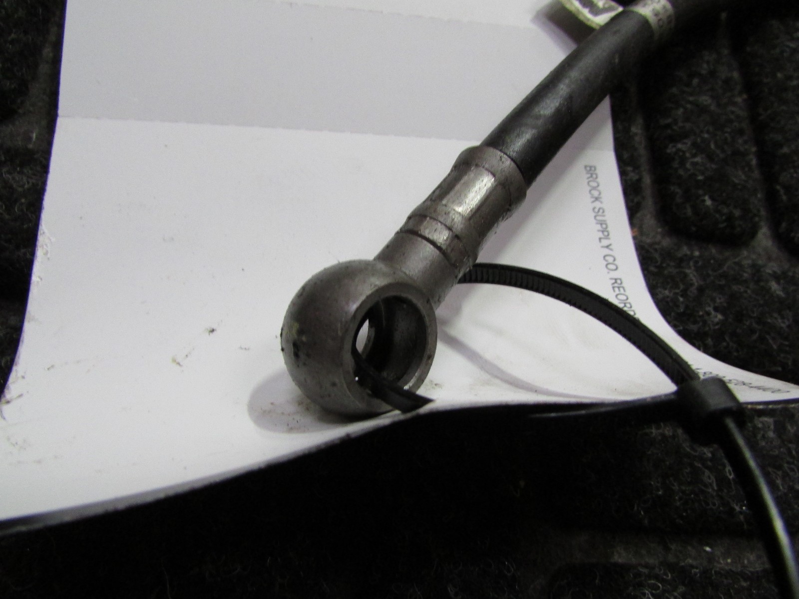 Ferrari 599 GTB, 612 Scaglietti, F1 Hydraulic Oil Hose, EV1, Used, P/N 195409