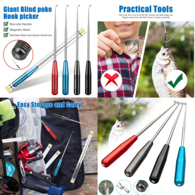 #ad #ad US 4 Pack Fishing Hook Quick Removal Release Extractor Remover Detacher Tool $7.89