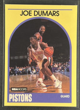 Joe Dumars #28 1989-90 Hoops Superstars Detroit Pistons