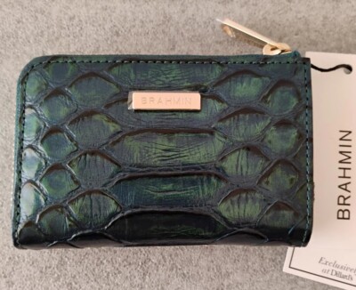 Brahmin Anita Evergreen Kalopsia Melbourne Leather Wallet Note