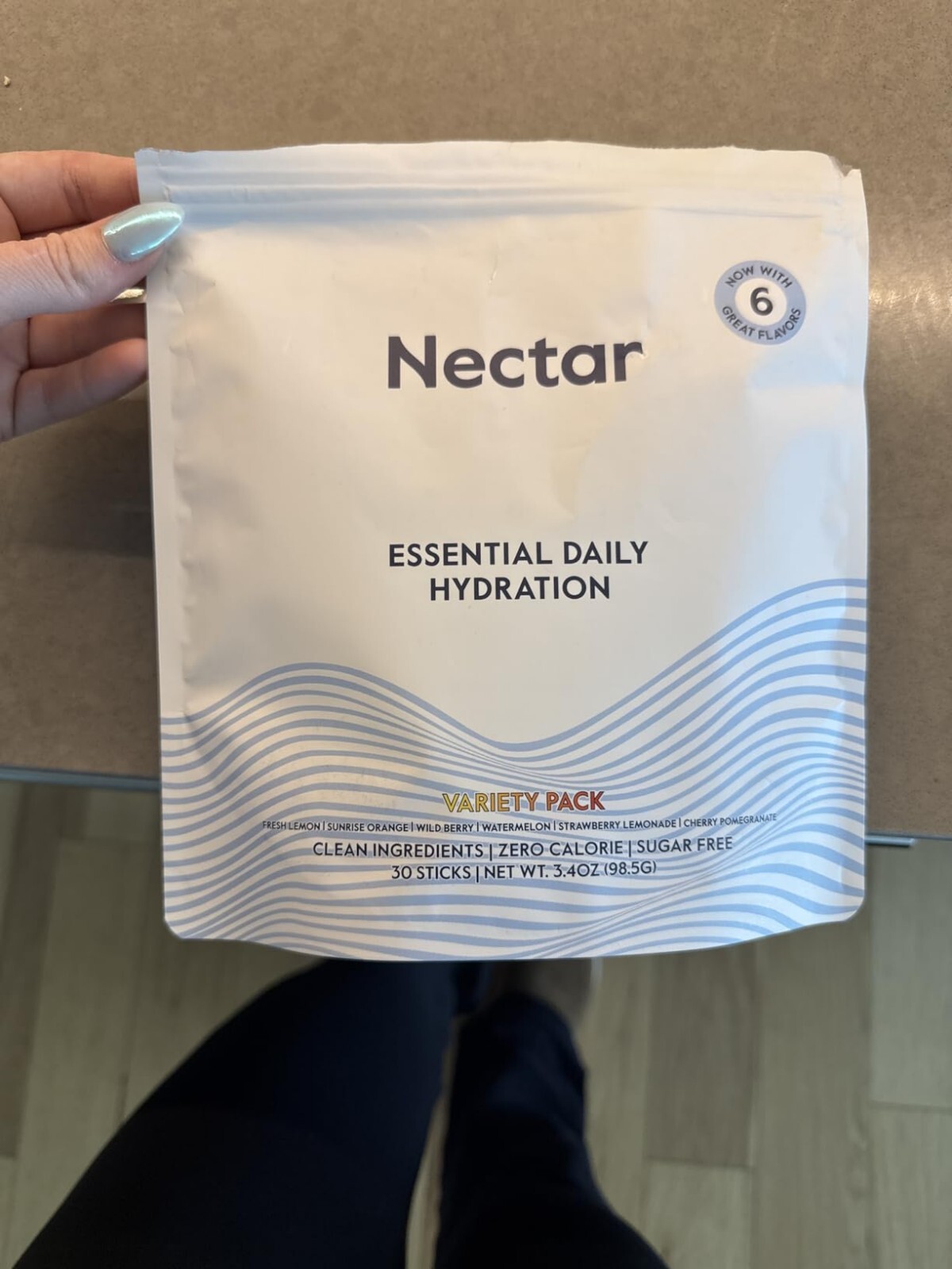 Nectar Hydration Packets - Electrolytes Powder Packets - No Sugar or Calories...