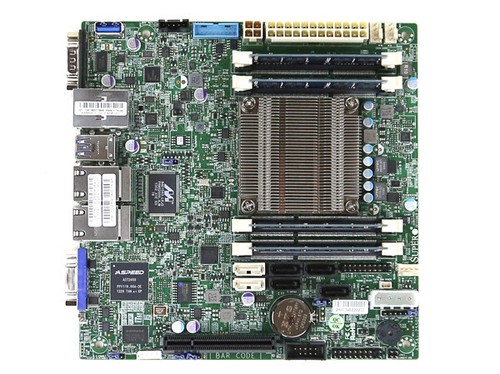 Supermicro A1SAi-2550F Motherboard Mini-ITX Intel Atom C2550 Barely Used