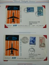 Scandinavia Stamps Lot of 50+ Jet Flight Covers
