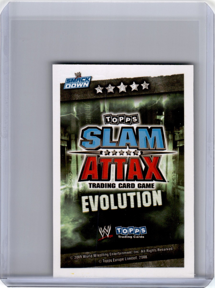 2009 Topps WWE Slam Attax Spanish Mini Gold Foil CM Punk | eBay