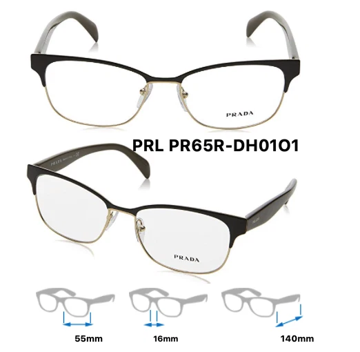 Оправы для очков Prada VPR65R унисекс (несколько цветов) 100% подлинные и новые - Изображение 2 из 3