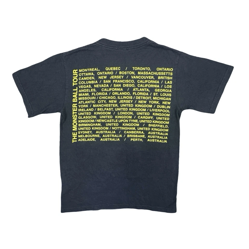 Lady Gaga The Fame” Monster Ball Tour Tee Cut Tag 2019 Music Crew Neck Concert - Image 2 of 3