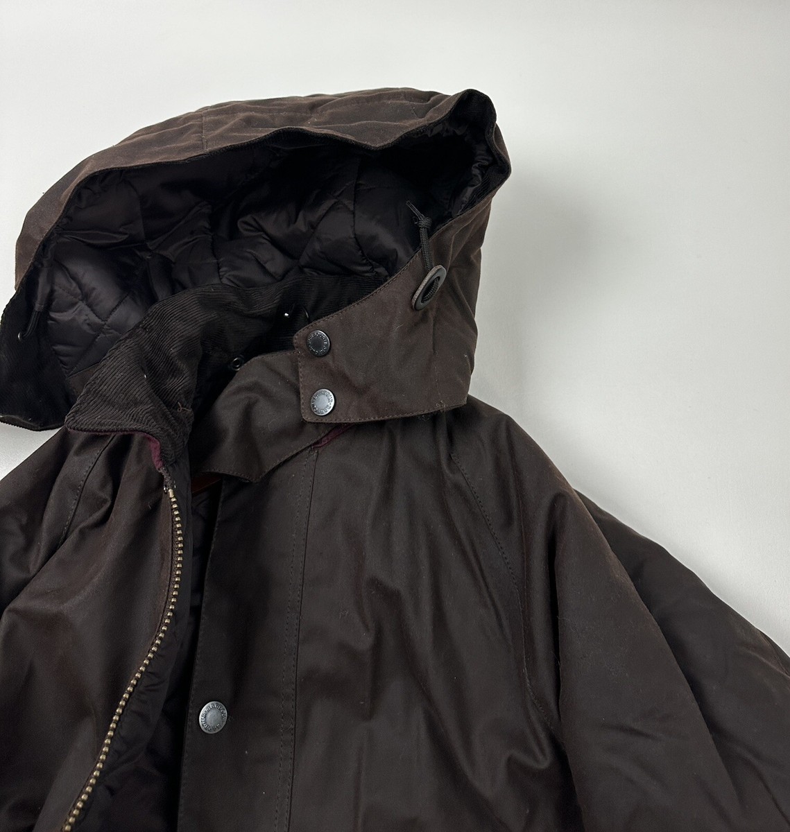 Barbour Winter Bedale Waxed Cotton Jacket Size L RETAIL $530