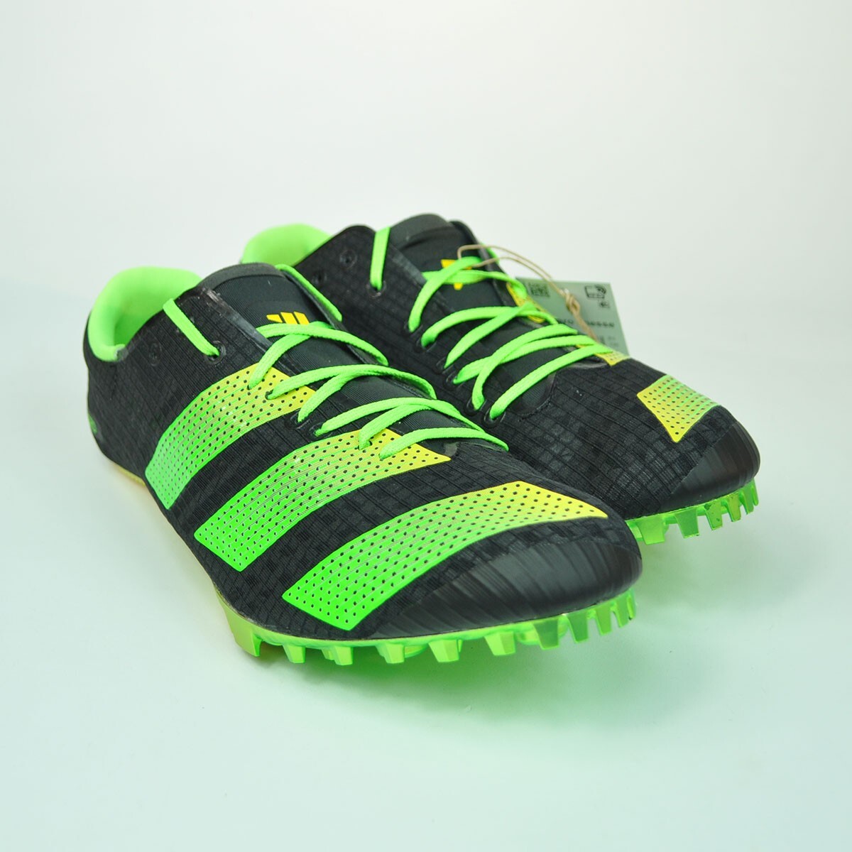 Adidas Adizero Finesse Track & Field Running Spikes Black Green