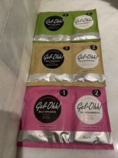 Set of Six 6 Avry Beauty Gel-Ohh Jelly Home Pedicure Spa Bath/Foot Soak