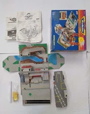 Galoob Micro Machines toolbox super city w/ box & manual & aircraft carrier