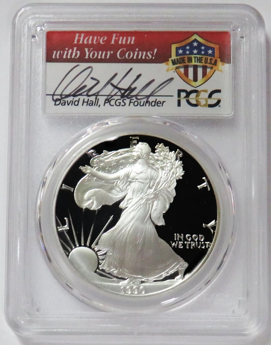 American Eagle PR 69 Graded 1990 Silver Bullion Coins for sale | eBay