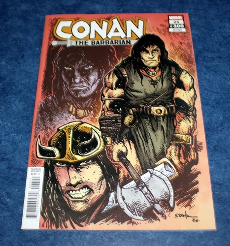 CONAN the BARBARIAN #25 1:10 KEVIN EASTMAN variant 1st print MARVEL 2021 NM