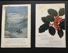 2 Vintage 1958 & 1959 Warp Brothers Yuletide Greetings Christmas Booklets — photo 2
