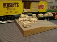 O/O27 Scale Feed / Grain Sacks  - Scenery Accessories 
