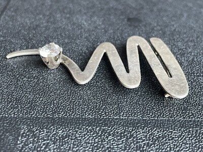 vintage mexico silver ジグザグブローチ vintage mexico silver 925 ジグザグブローチ ピンズ アクセサリー