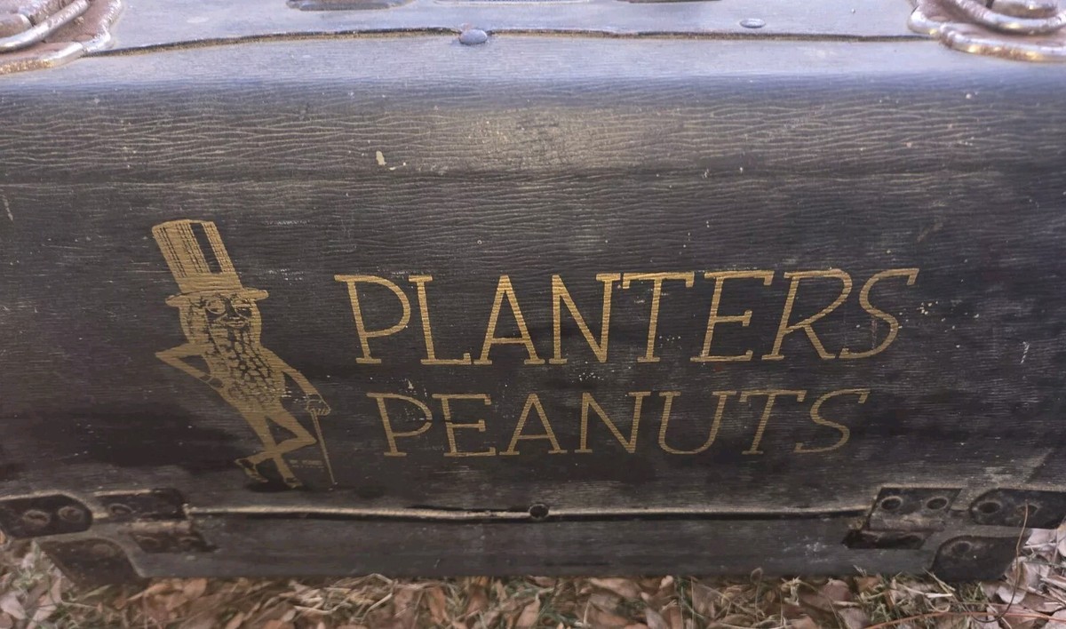 RARE RARE Vintage Planters Peanuts Mr Peanut Fibre Products Mfg Co