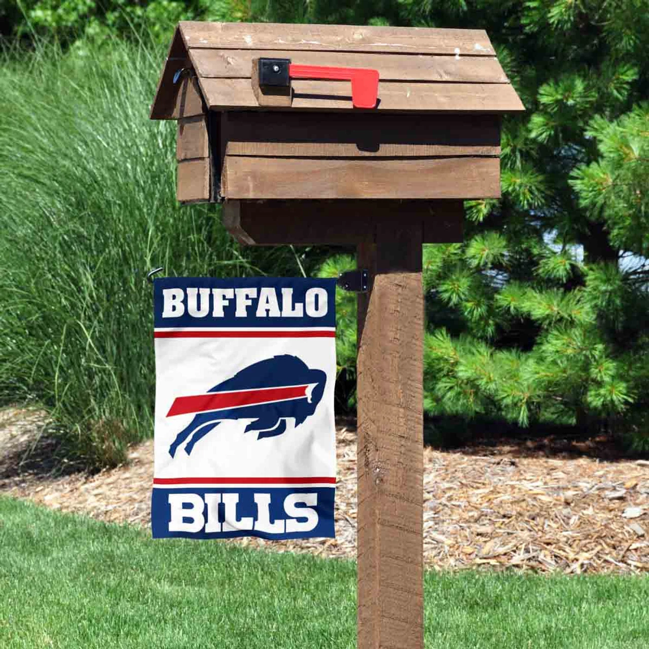 Buffalo Bills White Flag Graden Flag