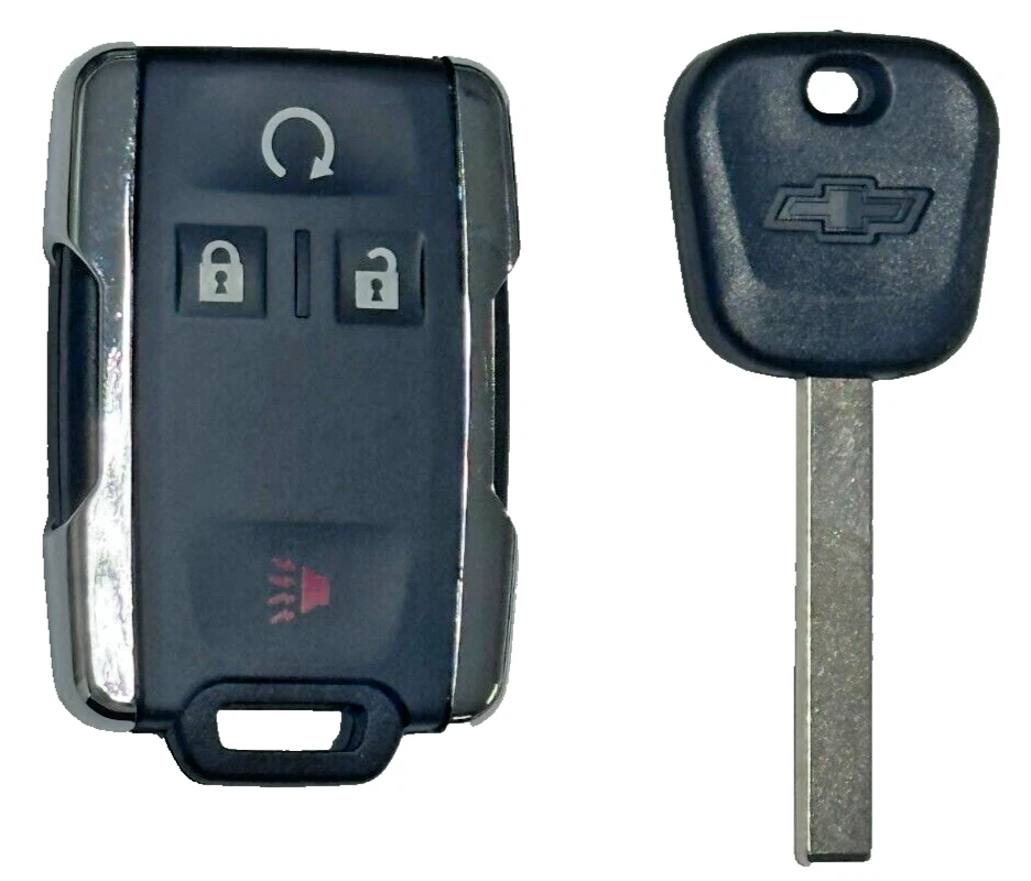 Chip transpondedor de repuesto GM Chevy BowTie Logo LLAVE + Mando a distancia M3N-32337100 Foto 2 de 4