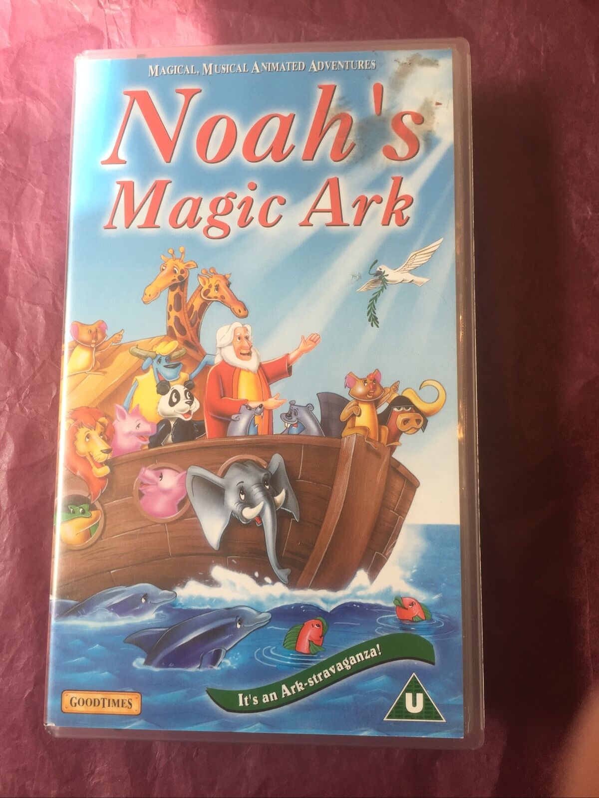 Noah's Magic Ark VHS Video Tape Childrens Animation Bible Story Vintage  3259190596832 | eBay