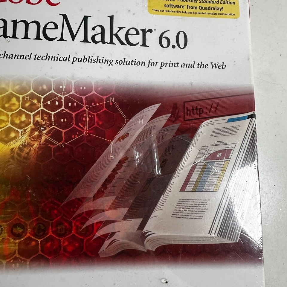 Adobe FrameMaker 6 Multichannels Technical Desktop Publishing Server For Windows - Image 2 of 4