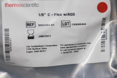 Thermo Scientific 1/8'' C-Flex W/ AQS Standard SH31494.01 NEW