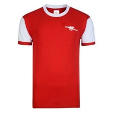 RETRO REPLICA MEN'S ARSENAL 1970/1971 HOME SOCCER FOOTBALL SHIRT JERSEY SIZE S