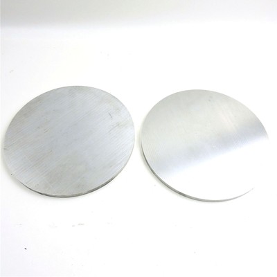 11.5'' diam Aluminum ROUND Bar .41'' Long DISC*review description*QTY 2 sku 197130