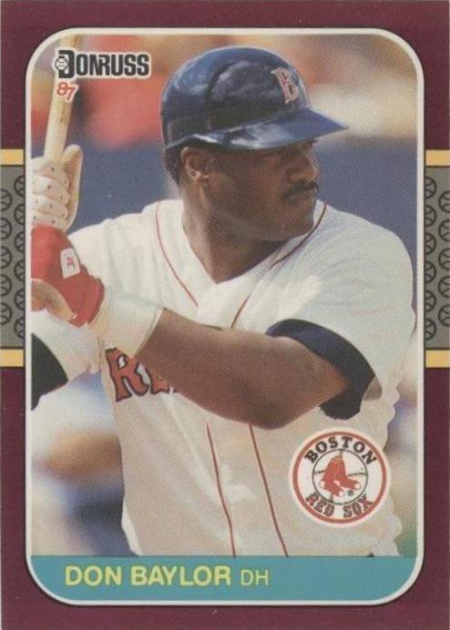 1987 Donruss Opening Day - Don Baylor #186 - 1 of 1