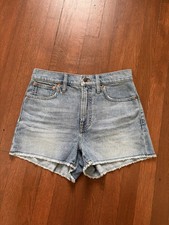 Madewell Women s The Perfect Jean Shorts Ligh...