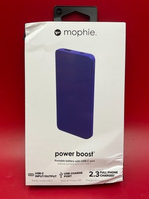 Mophie PowerBoost 10000mAh cobalt blue 401108801   ️  ️ NEW!   ️  ️