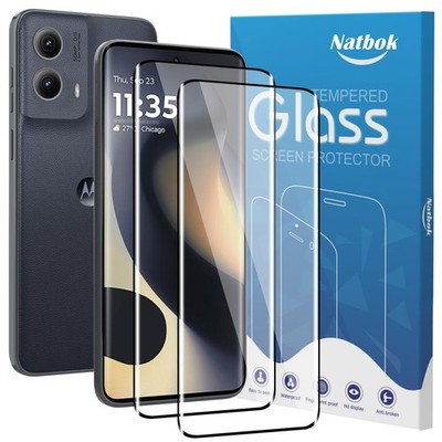 Natbok 2 Pack 3D Compatible with Motorola Edge 2024/2023 2024