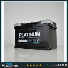 12v 72ah 650cca Mf 3yr 100E Platinum Genuine Top Quality Guaranteed New