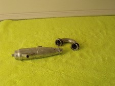 NovaRossi .21 Nitro Tuned Racing Pipe. Used, with exhaust collector/manifold.
