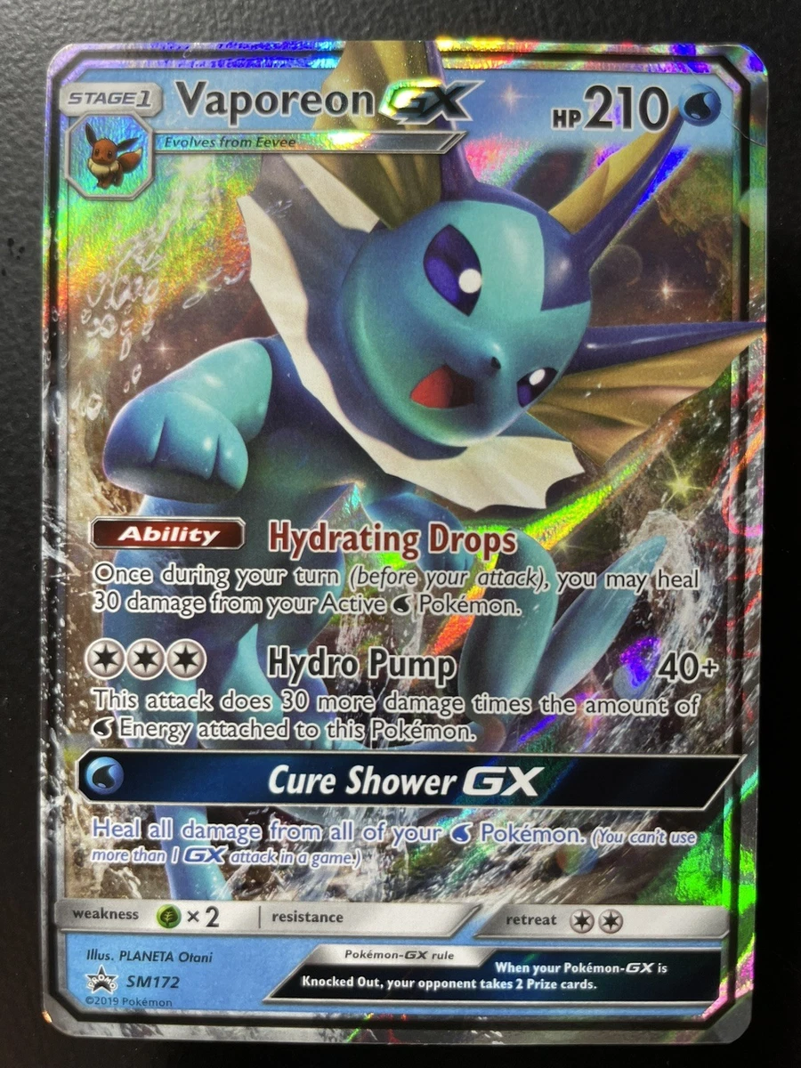 Vaporeon GX Pokémon TCG Cards for sale | eBay