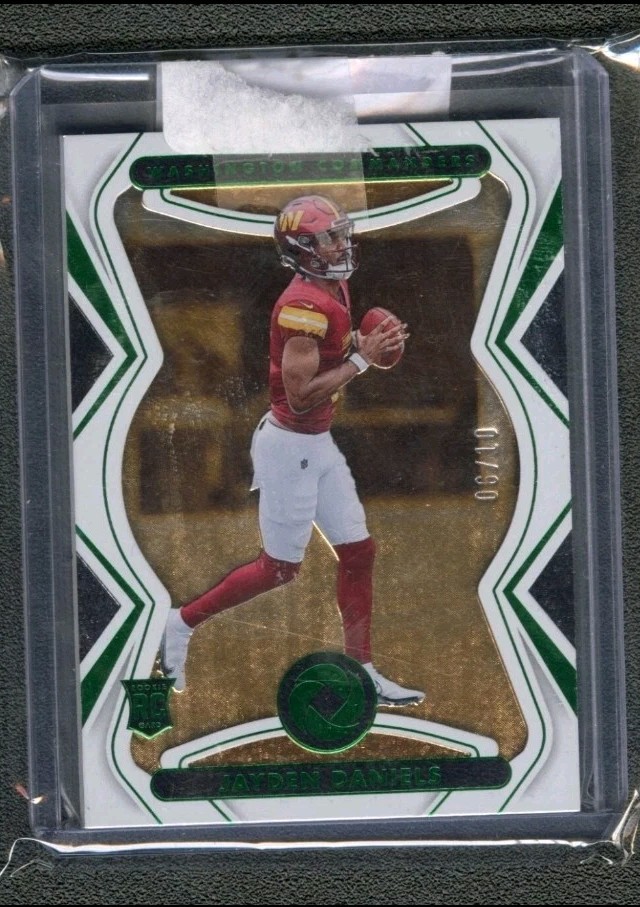 2024 Panini Gold Standard  Jayden Daniels Green RC 6/10 Rookie opulence
