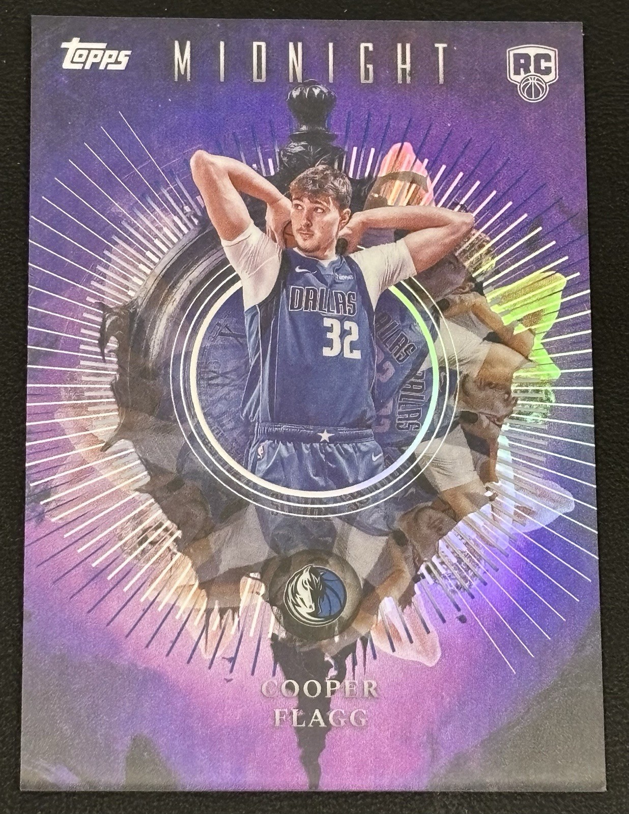 2025 Topps Midnight Insomnia IN-16 Cooper Flagg (RC) Mavericks