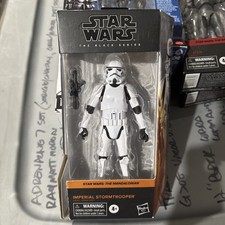 Star Wars Black Series Mandalorian Imperial Stormtrooper 6  Figure Ripped Box