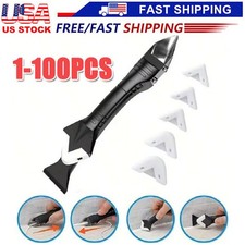 5 in 1 Silicone Sealant Remover Tool Kit Set Scraper Caulking Mould Removal US
