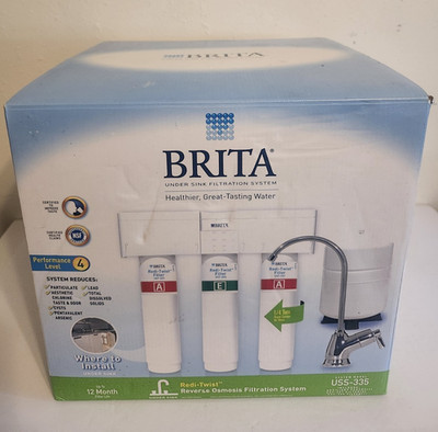 BRITA Redi-Twist Under-Sink Reverse Osmosis Water Filtration System USS-335