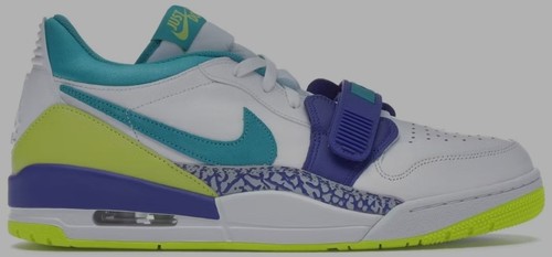 Men's Just Don Nike Air Jordan Legacy 312 Low Neon Shoes Size 14