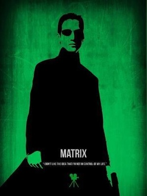 The Matrix Resurrections vintage Movie poster: 11 x 17 inches
