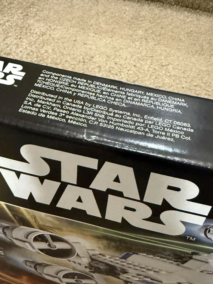 LEGO Star Wars: Rebel U-Wing Fighter (75155) новый запечатанный в коробке. Коробка не идеальная - Изображение 2 из 4